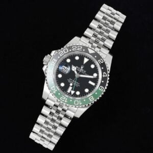 ĐỒNG HỒ NAM ROLEX GMT-MASTER II REPLICA 1:1 THIẾT KẾ NÚM NGƯỢC 40MM