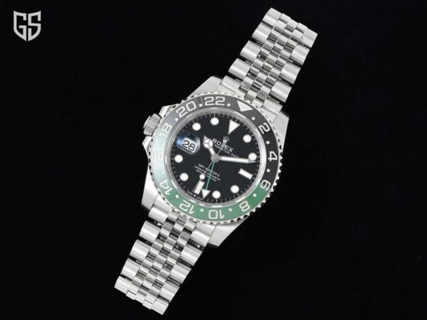 ĐỒNG HỒ NAM ROLEX GMT-MASTER II REPLICA 1:1 THIẾT KẾ NÚM NGƯỢC 40MM