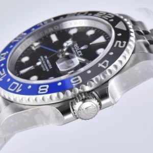 ĐỒNG HỒ NAM ROLEX GMT-MASTER II CLEAN REPLICA CAO CẤP VÒNG GỐM HAI MÀU 40MM