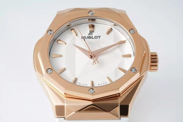 ĐỒNG HỒ NAM HUBLOT ORLINSKI REPLICA CAO CẤP VÀNG HỒNG DÂY CAO SU 40MM