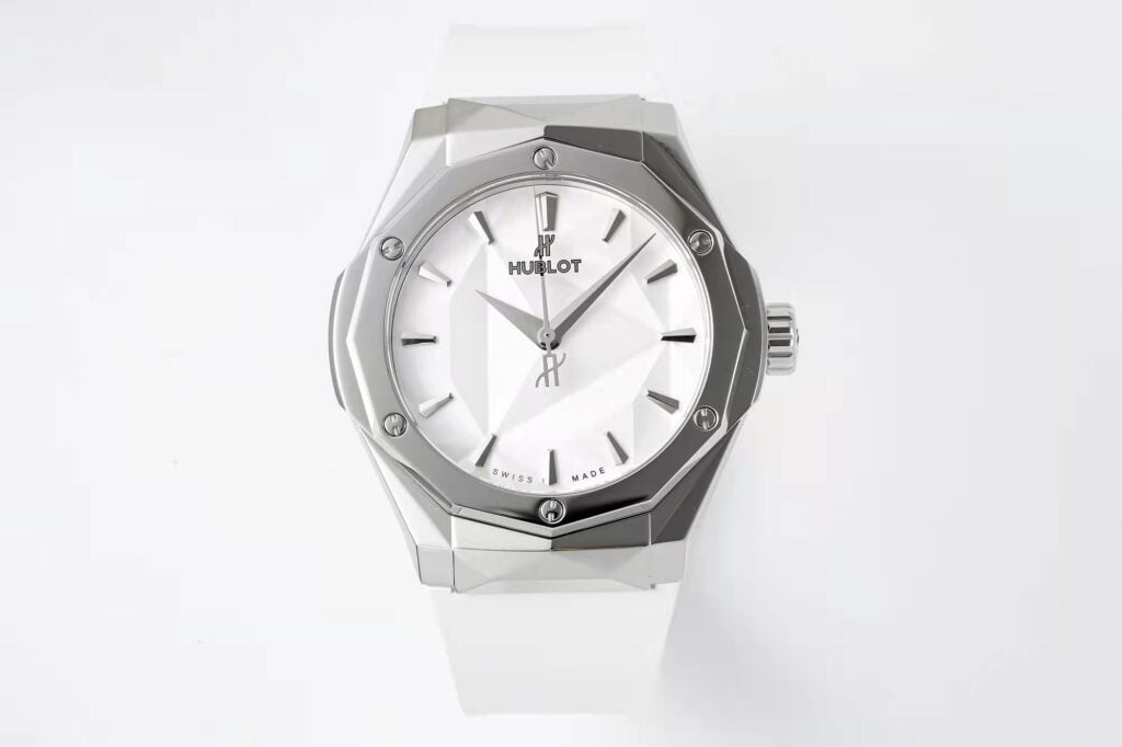ĐỒNG HỒ NAM HUBLOT ORLINSKI REPLICA 1:1 MÀU TRẮNG LỘ CƠ TINH XẢO 40MM