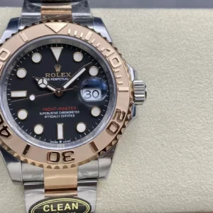 ĐỒNG HỒ NAM ROLEX YACHT-MASTER REP CAO CẤP BEZEL IN HỌA TIẾT NỔI 40MM