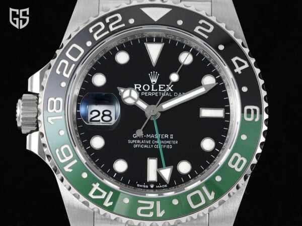ĐỒNG HỒ NAM ROLEX GMT-MASTER II REPLICA 1:1 THIẾT KẾ NÚM NGƯỢC 40MM
