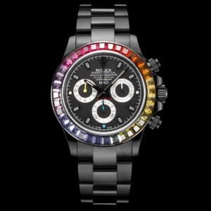 ĐỒNG HỒ NAM ROLEX DAYTONA REP 1:1 6 KIM BEZEL ĐÍNH ĐÁ CAO CẤP 40MM