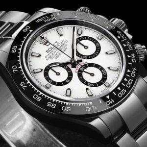 ĐỒNG HỒ NAM ROLEX DAYTONA REPLICA CAO CẤP MẶT SỐ TRẮNG 6 KIM 40MM