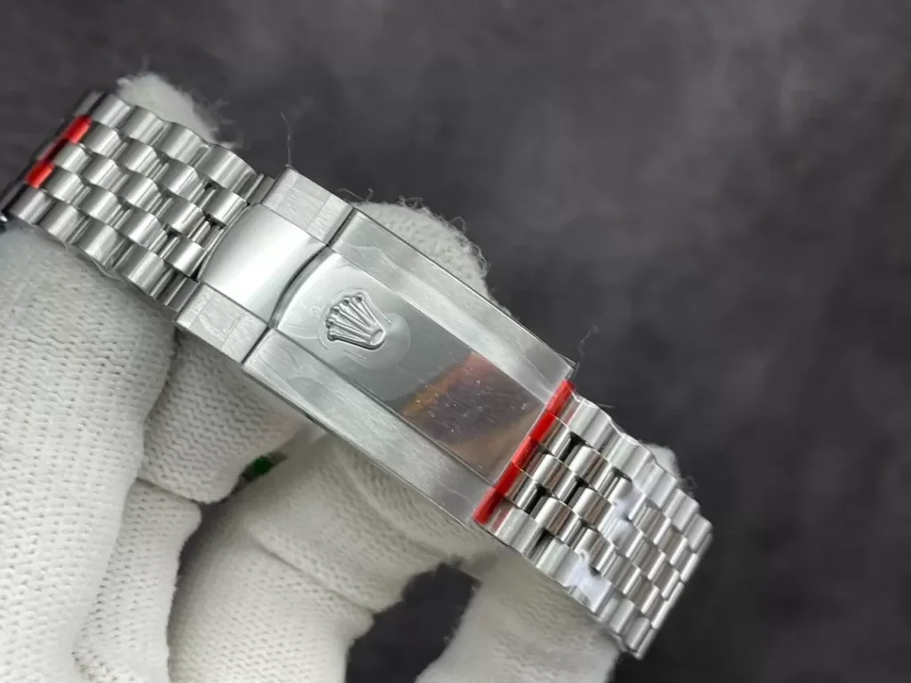 ĐỒNG HỒ NAM ROLEX DATEJUST REPLICA CAO CẤP MẶT CHẢY TIA XANH 36MM