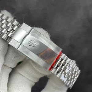 ĐỒNG HỒ NAM ROLEX DATEJUST REPLICA CAO CẤP MẶT CHẢY TIA XANH 36MM