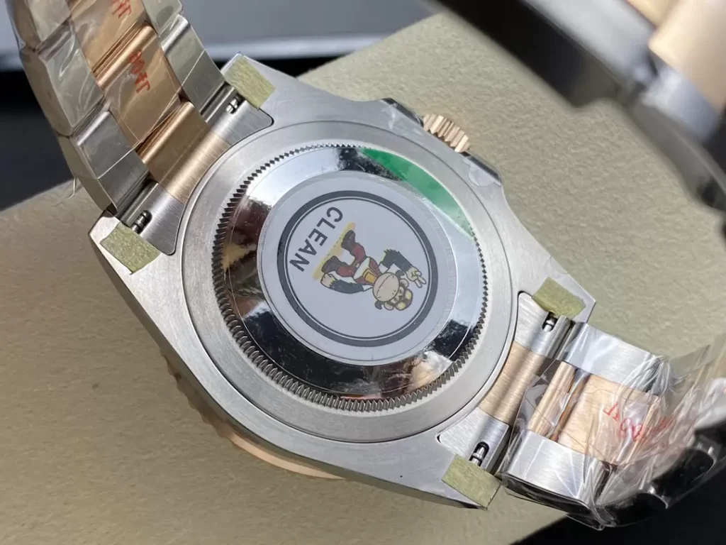 ĐỒNG HỒ NAM ROLEX GMT-MASTER II REPLICA CAO CẤP KHÓA HỘP IN LOGO 40MM