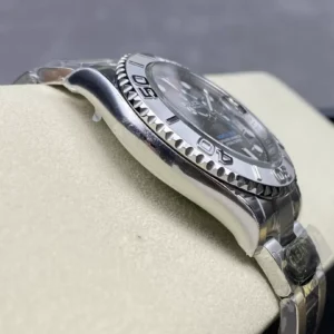 ĐỒNG HỒ NAM ROLEX YACHT-MASTER REPLICA CAO CẤP MẶT SỐ XÁM CHẢY TIA 40MM