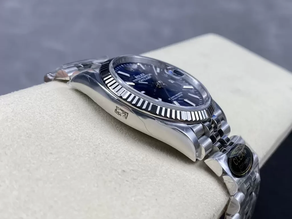 ĐỒNG HỒ NAM ROLEX DATEJUST CLEAN REP CAO CẤP CỌC SỐ PHỦ DẠ QUANG 36MM