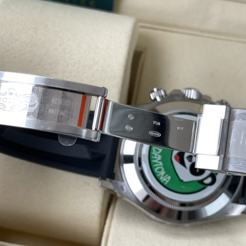 ĐỒNG HỒ NAM ROLEX DAYTONA REPLICA MẶT SỐ ĐEN DÂY CAO SU KHỎE KHOẮN 40MM