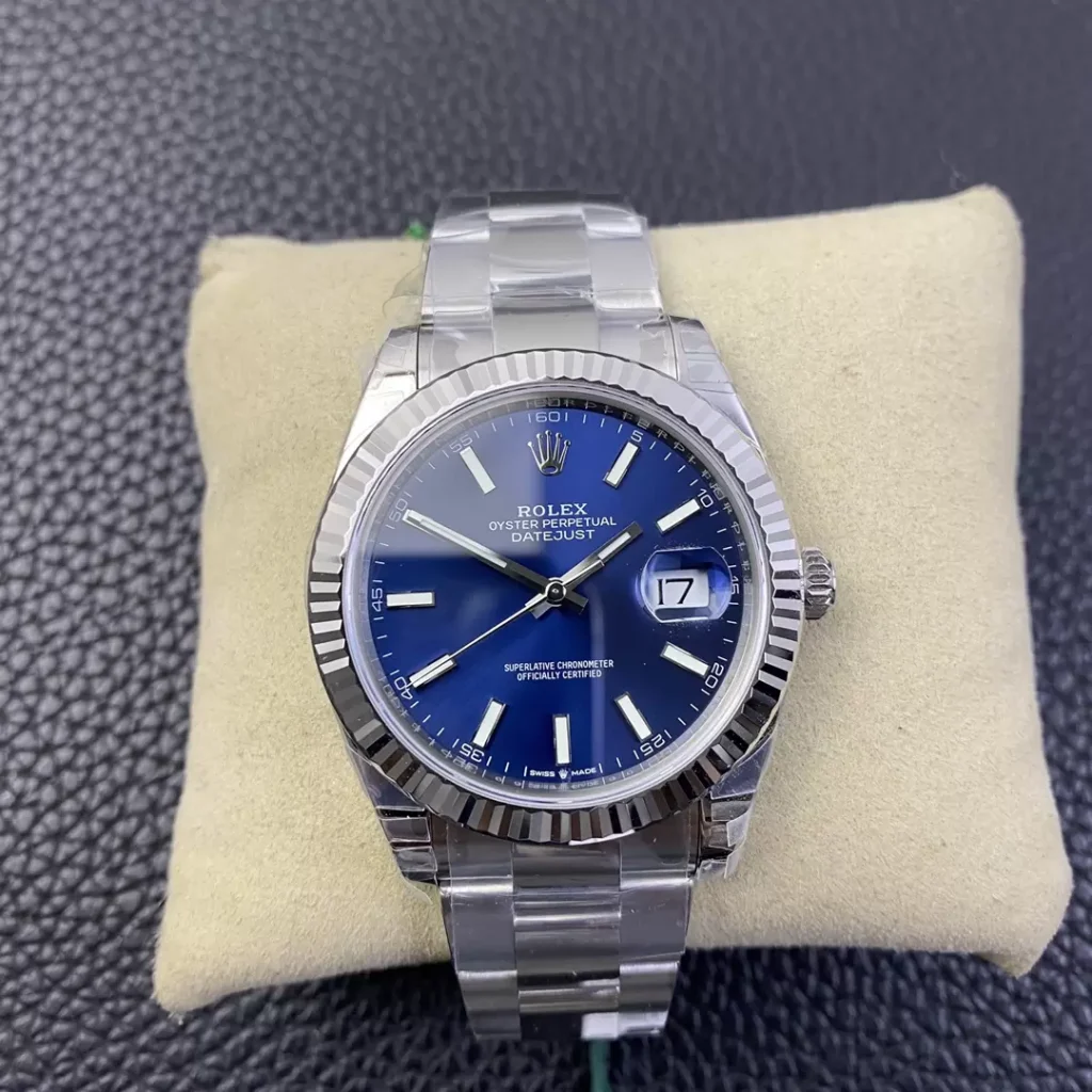 ĐỒNG HỒ NAM ROLEX DATEUST REPLICA 1:1 MẶT SỐ XANH TRẺ TRUNG 41MM