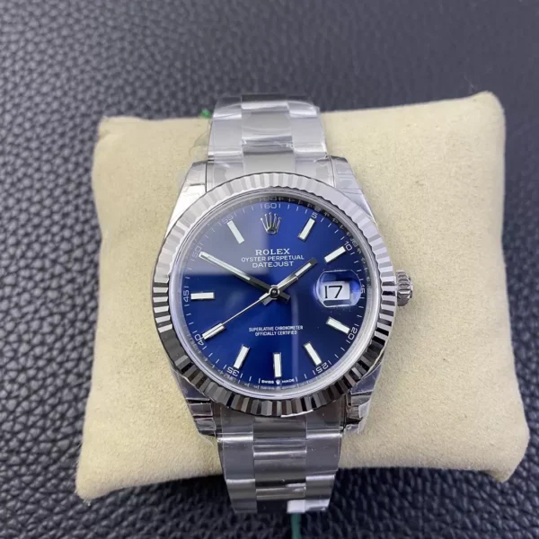 ĐỒNG HỒ NAM ROLEX DATEUST REPLICA 1:1 MẶT SỐ XANH TRẺ TRUNG 41MM