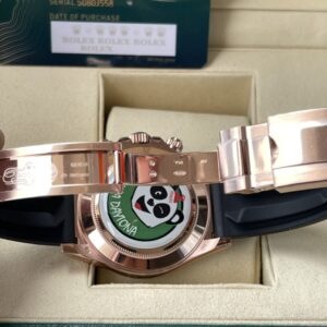 ĐỒNG HỒ NAM ROLEX DAYTONA REP CAO CẤP CỌC SỐ DẠ QUANG MẶT SỐ SOCOLA 40MM