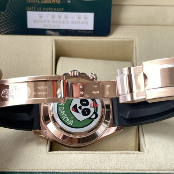 ĐỒNG HỒ NAM ROLEX DAYTONA REP CAO CẤP CỌC SỐ DẠ QUANG MẶT SỐ SOCOLA 40MM