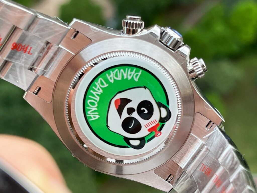 ĐỒNG HỒ NAM ROLEX DAYTONA REPLICA 1:1 MẶT SỐ TRẮNG BEZEL ĐEN 40MM