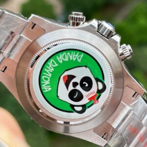 ĐỒNG HỒ NAM ROLEX DAYTONA REPLICA 1:1 MẶT SỐ TRẮNG BEZEL ĐEN 40MM