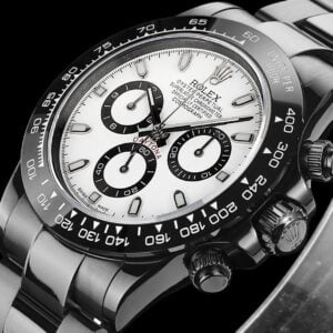 ĐỒNG HỒ NAM ROLEX DAYTONA REPLICA CAO CẤP MẶT SỐ TRẮNG 6 KIM 40MM