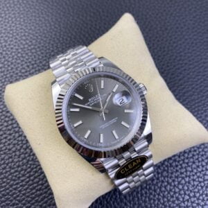 ĐỒNG HỒ ROLEX DATEJUST NAM DÂY KIM LOẠI CLEAN FACTORY REP 1:1 41MM