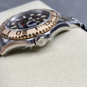 ĐỒNG HỒ NAM ROLEX YACHT-MASTER REPLICA MẶT SỐ NÂU THỂ THAO NỔI BẬT 40MM