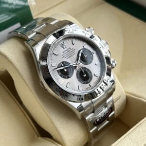 ĐỒNG HỒ NAM ROLEX DAYTONA REPLICA 1:1 MẶT SỐ XAM CHẢY TIA CAO CẤP 40MM