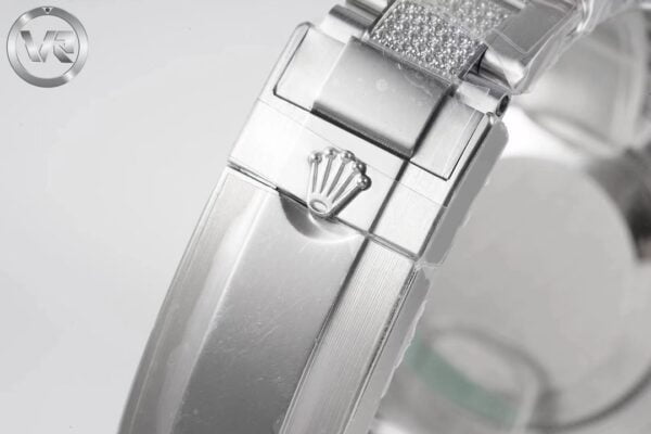 ĐỒNG HỒ NAM ROLEX GMT-MASTER ll REP CAO CẤP NIỀNG ĐÍNH ĐÁ SANH CHẢNH 40MM
