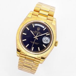 ĐỒNG HỒ NAM ROLEX DAT-DATE REPLICA CAO CẤP 3 KIM NIỀNG KHÍA 40MM