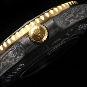 ĐỒNG HỒ NAM ROLEX GMT-MASTER II REP CAO CẤP BEZEL THIẾT KẾ HỌA TIẾT 40MM