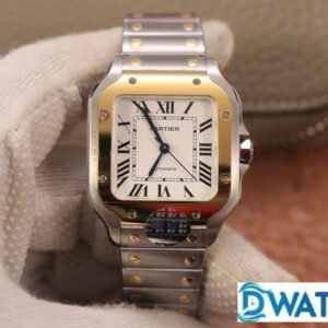 ĐỒNG HỒ NAM CARTIER SANTOS W2SA0007 REPLICA CAO CẤP NHÀ MÁY BV FACTORY 35MM