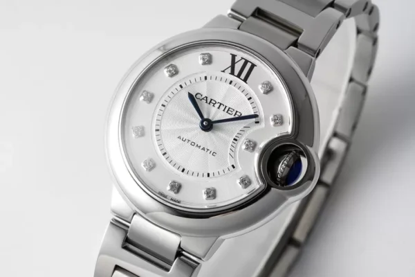 ĐỒNG HỒ NỮ CARTIER BALLON BLEU WSBB0021 FAKE 1:1 NHÀ MÁY AF ĐÍNH ĐÁ 33MM