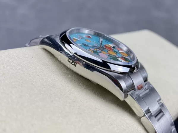 ĐỒNG HỒ NAM ROLEX OYSTER PERPETUAL 126000 REPLICA CAO CẤP NHÀ MÁY EW 36MM