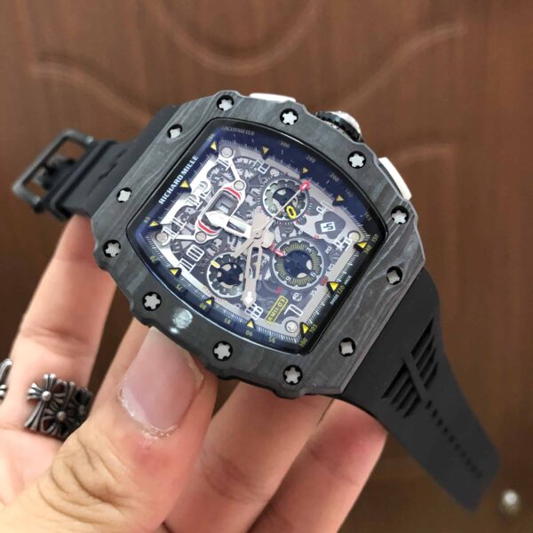 ĐỒNG HỒ NAM RICHARD MILLE RM11-03 FAKE CAO CẤP THIẾT KẾ 1 Ô LỊCH 40MM