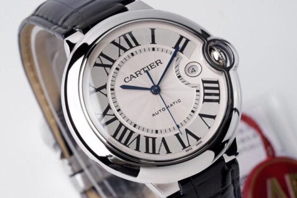 ĐỒNG HỒ NAM CARTIER BALLON BLEU WSBB0026 FAKE CAO CẤP NHÀ MÁY AF DÂY DA 42MM