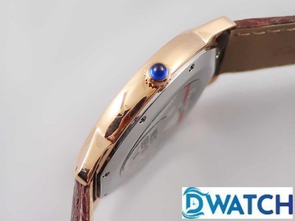 ĐỒNG HỒ NAM CARTIER RONDE LOUIS WR000651 FAKE 1:1 NHÀ MÁY K11 ROSE GOLD 36MM