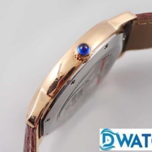 ĐỒNG HỒ NAM CARTIER RONDE LOUIS WR000651 FAKE 1:1 NHÀ MÁY K11 ROSE GOLD 36MM