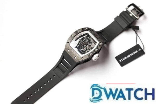 ĐỒNG HỒ NAM RICHARD MILLE RM055 FAKE 1:1 NHÀ MÁY Z VÂN CARBON NỔI BẬT 45MM