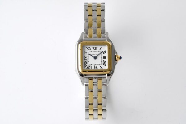 ĐỒNG HỒ NỮ CARTIER PANTHÈRE W2PN0006 FAKE CAO CẤP NHÀ MÁY BV DEMI 22X30MM