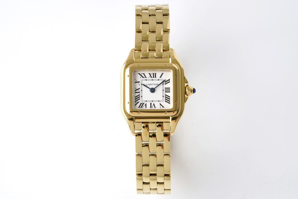 ĐỒNG HỒ NỮ CARTIER PANTHÈRE WGPN0016 SUPER FAKE NHÀ MÁY BV VÀNG GOLD 22X30MM