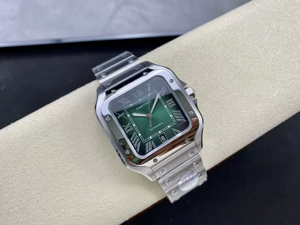 ĐỒNG HỒ NAM CARTIER SANTOS WSSA0062 REPLICA 1:1 NHÀ MÁY BV FACTORY 40MM