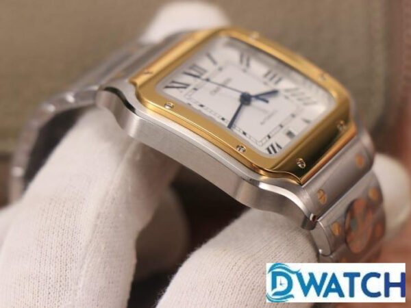 ĐỒNG HỒ NAM CARTIER SANTOS W2SA0006 REPLICA CAO CẤP NHÀ MÁY BV VÀNG GOLD 40MM