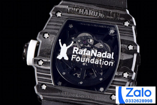 ĐỒNG HỒ NAM RICHARD MILLE RM35-02 REPLICA CAO CẤP NHÀ MÁY KV NÚM GHI 44MM
