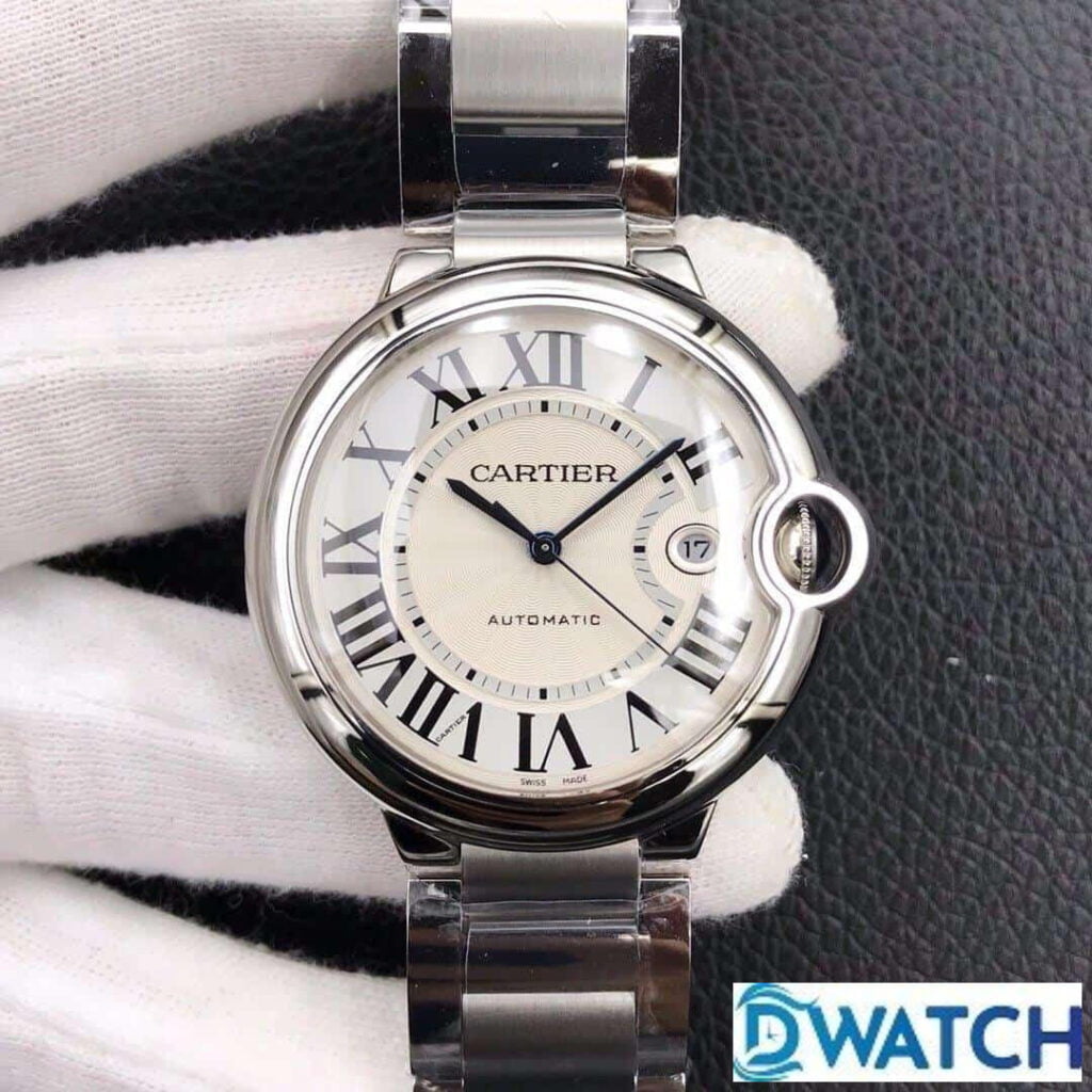 ĐỒNG HỒ NAM CARTIER BALLON BLEU W69012Z4 FAKE 1:1 NHÀ MÁY V6 3 KIM 42MM