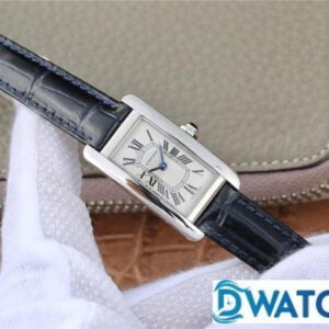 ĐỒNG HỒ NỮ CARTIER TANK AMERICAINE WSTA0016 FAKE CAO CẤP NHÀ MÁY GS 35MM