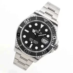 ĐỒNG HỒ NAM ROLEX YACHT-MASTER 226627 REPLICA CAO CẤP NHÀ MÁY EW MẶT SỐ ĐEN 42MM