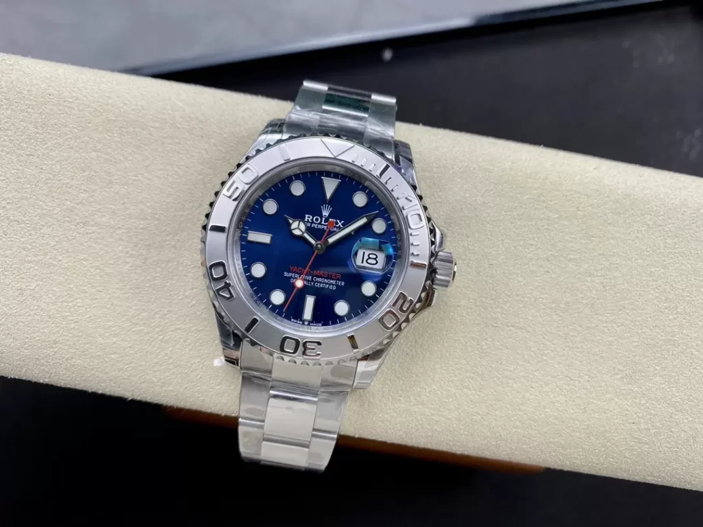 ĐỒNG HỒ NAM ROLEX YACHT-MASTER 126622 REPLICA 1:1 NHÀ MÁY VS BLUE DIAL 40MM