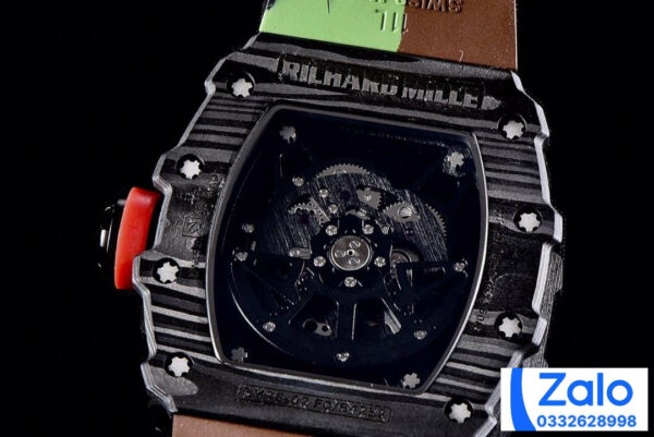 ĐỒNG HỒ NAM RICHARD MILLE RM35-02 REPLICA CAO CẤP NHÀ MÁY KV DÂY CAO SU 44MM