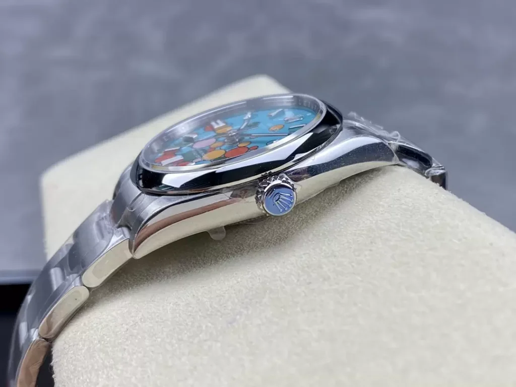 ĐỒNG HỒ NAM ROLEX OYSTER PERPETUAL 126000 REPLICA CAO CẤP NHÀ MÁY EW 36MM