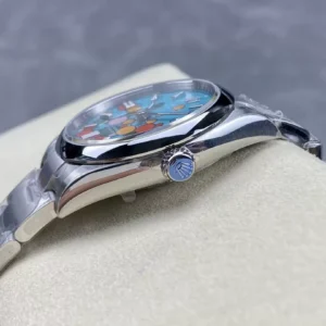 ĐỒNG HỒ NAM ROLEX OYSTER PERPETUAL 126000 REPLICA CAO CẤP NHÀ MÁY EW 36MM