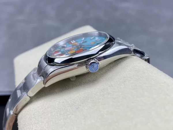 ĐỒNG HỒ NAM ROLEX OYSTER PERPETUAL 126000 REPLICA CAO CẤP NHÀ MÁY EW 36MM