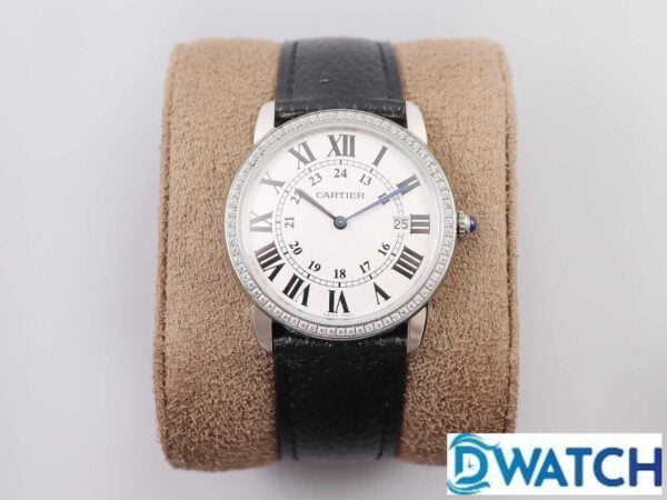 ĐỒNG HỒ NAM CARTIER RONDE SOLO WR000551 SUPER FAKE NHÀ MÁY K11 36MM